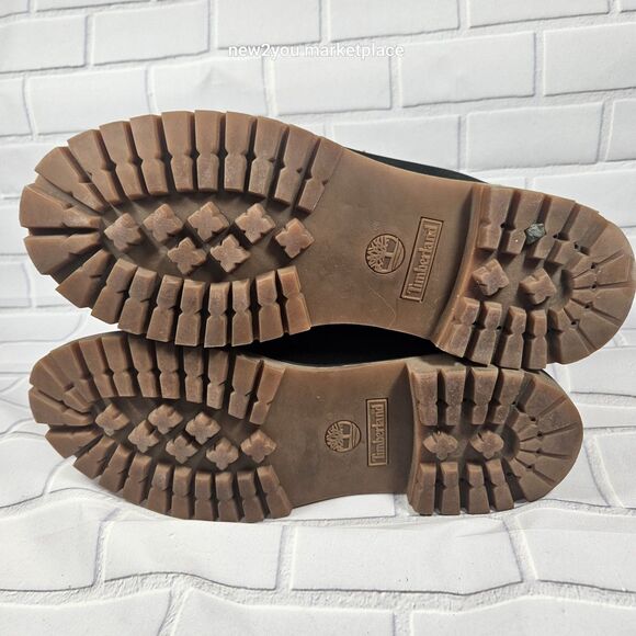 Timberland Men's 6" Premium waterproof Boots Red/Beige/Black Size 13M - Picture 7 of 16